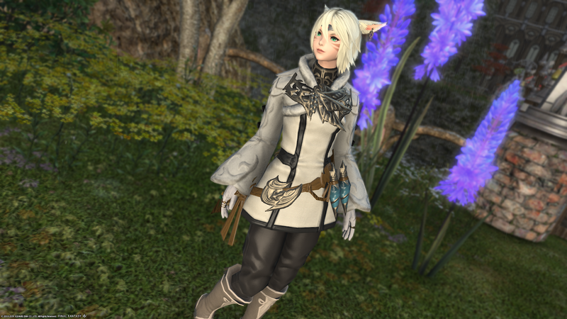 Acians This is my White Mage. She’s from a race called the Miqo’te, and a sub-culture called the Seekers of the Sun.